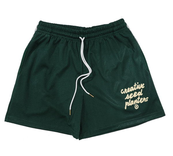 CREATIVE SEED PLANTERS MESH SHORTS
