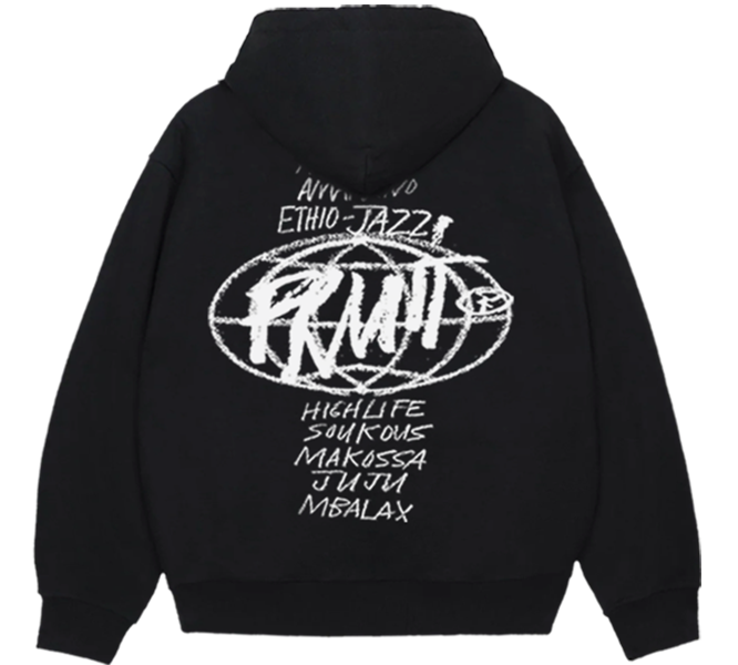 AFROSOUND HOODIE BLACK