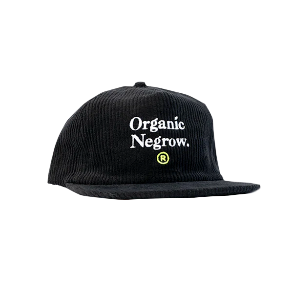 ORGANIC NEGROW CORD CAP - BLACK